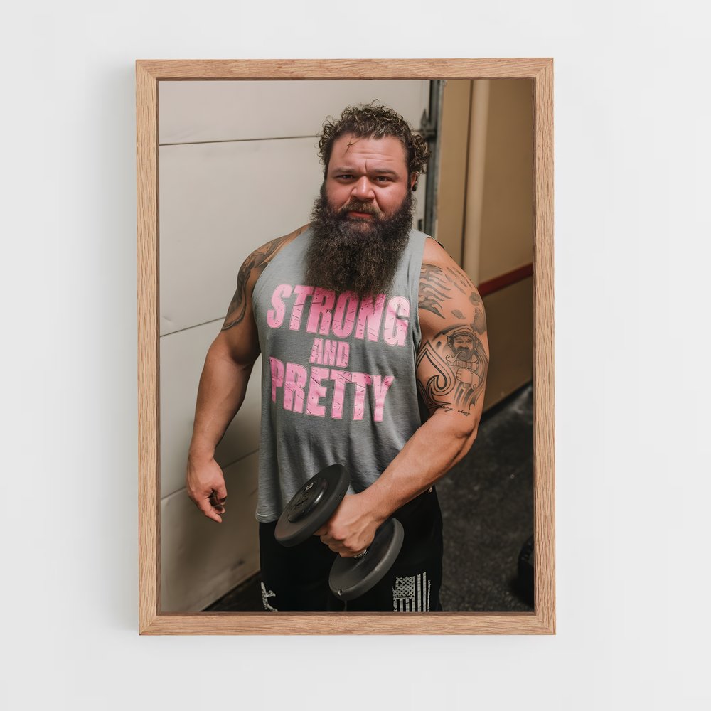 Poster Robert oberst – affiche Powerlifting (vue 4)